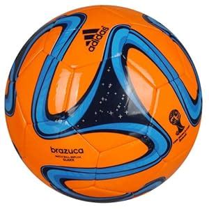 adidas brazuca glider world cup replica soccer ball 5 orange|adidas brazuca size 5.